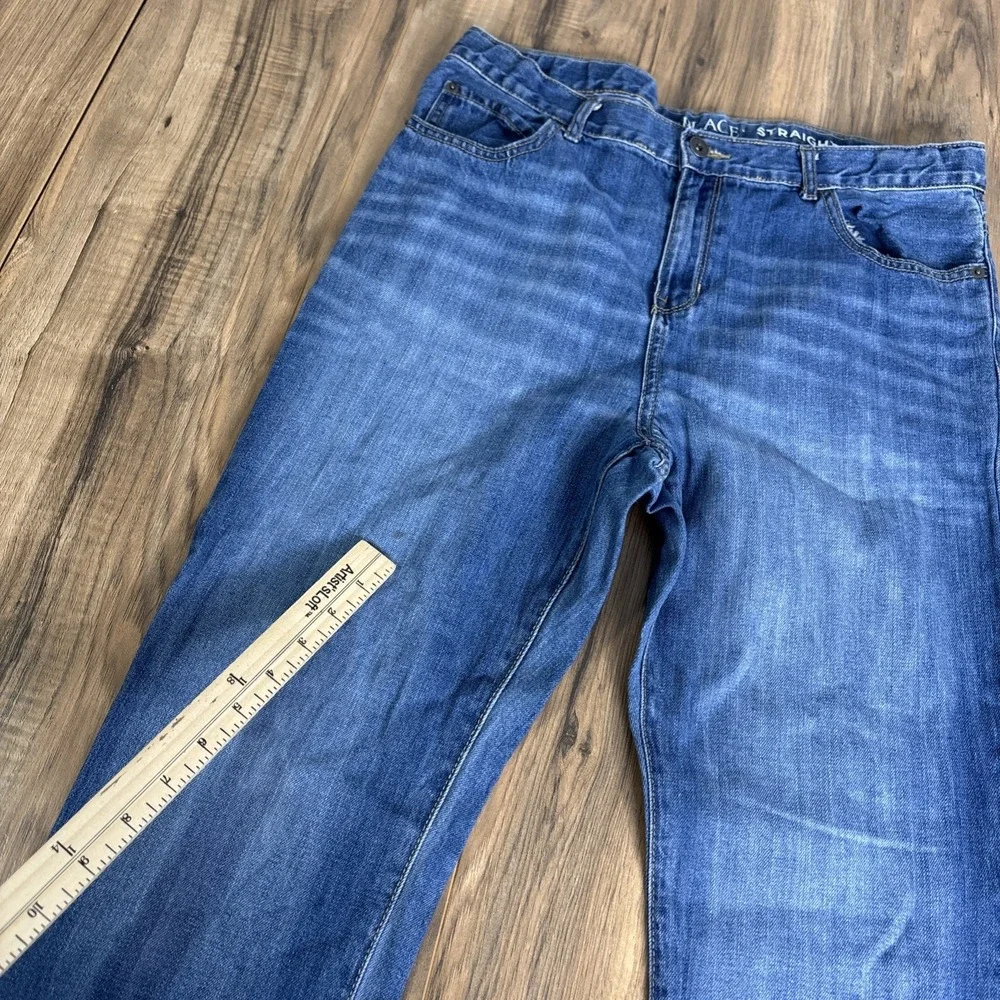 Children's‎ Place Straight Fit  Boys Jeans Size 16 Light Wash Blue